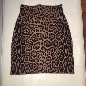 Bcbg high waste bandage skirt